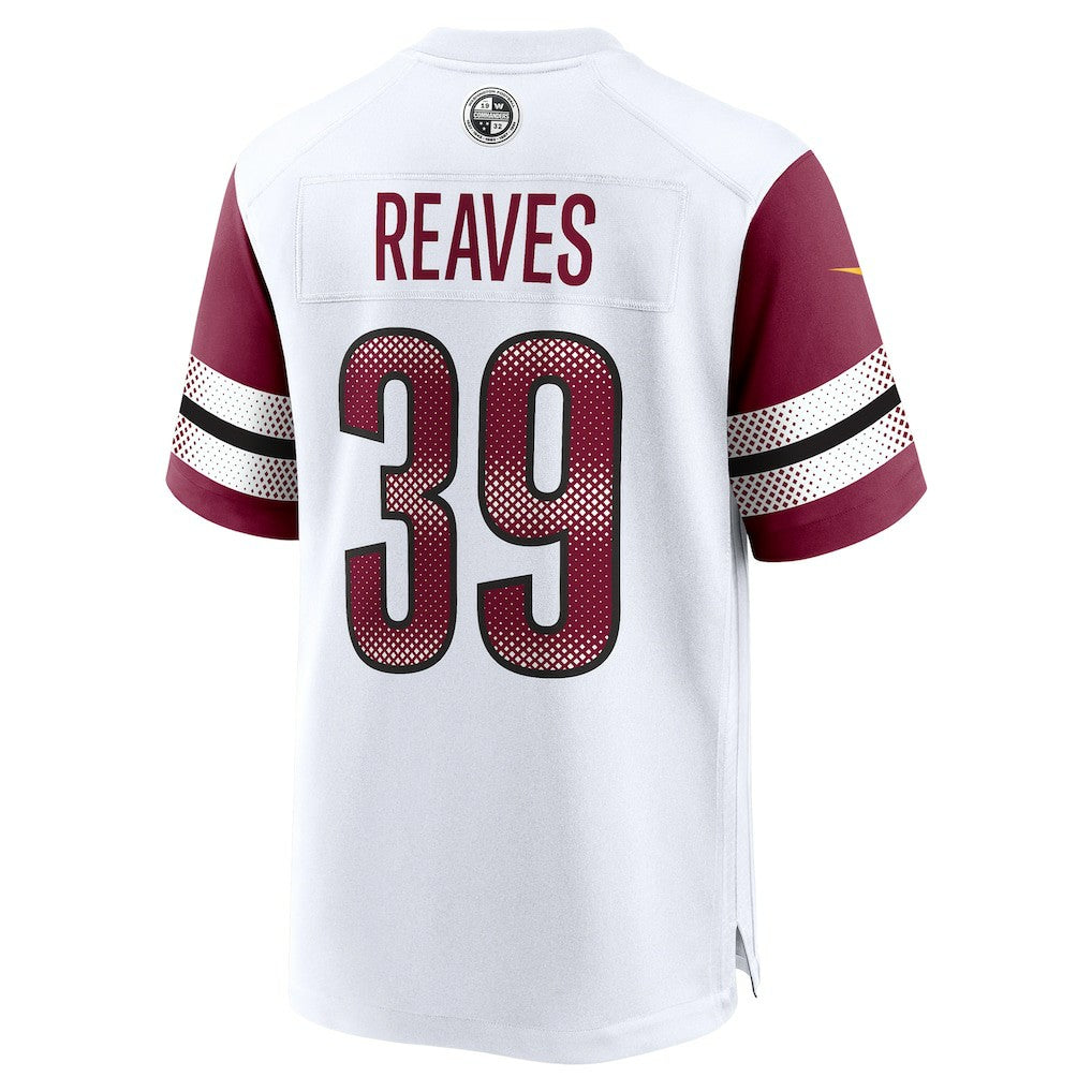 Jeremy Reaves Washington Commanders Game Jersey White