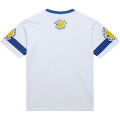 Golden State Warriors Unisex Hardwood Classics Vintage Team Origins Premium T-Shirt White