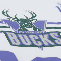 Milwaukee Bucks Unisex Hardwood Classics Vintage Team Origins Premium T-Shirt White