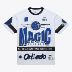 Orlando Magic Unisex Hardwood Classics Vintage Team Origins Premium T-Shirt White