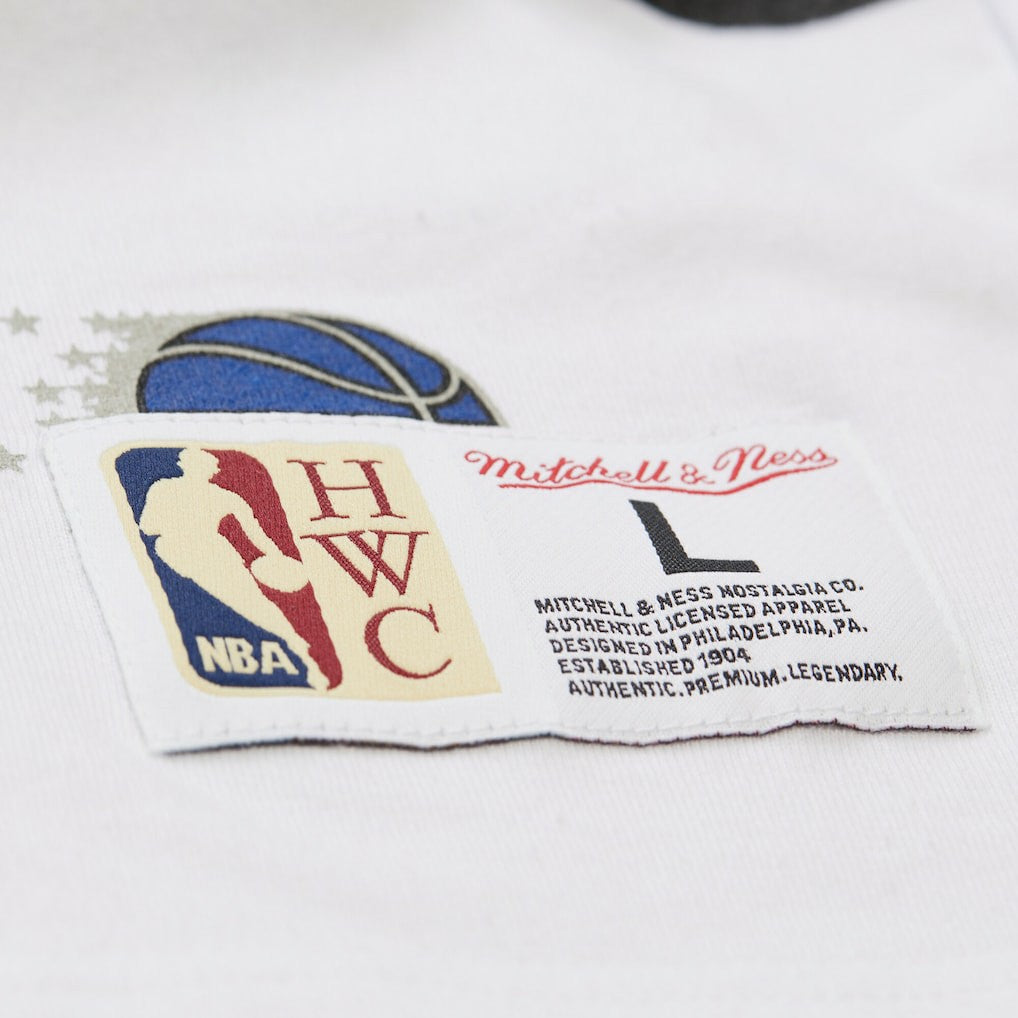 Orlando Magic Unisex Hardwood Classics Vintage Team Origins Premium T-Shirt White