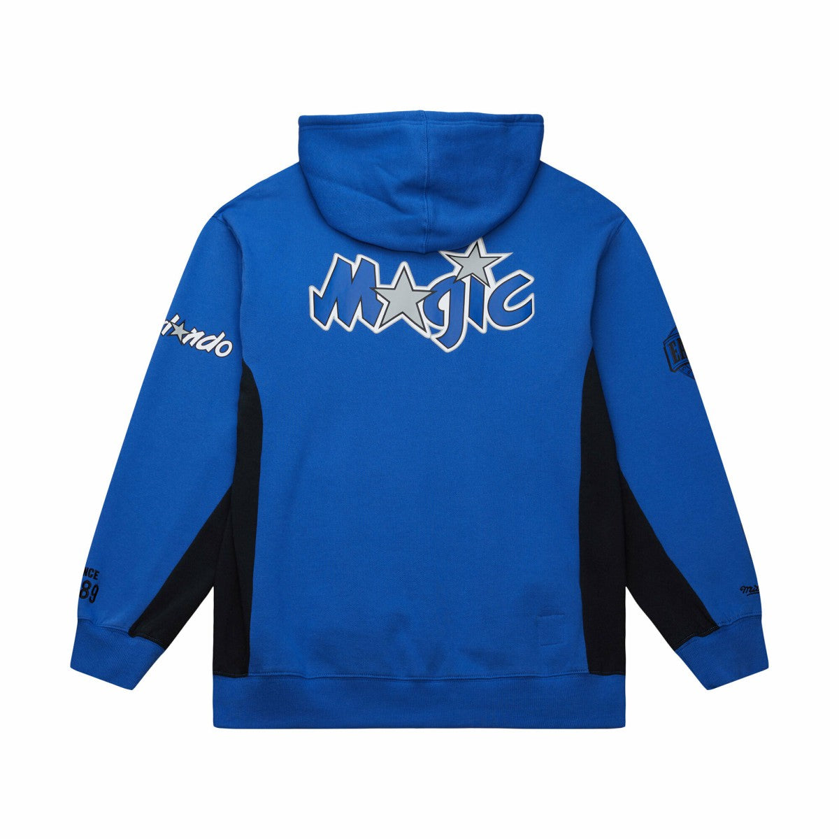 Orlando Magic Hardwood Classics Team Origins Fleece Pullover Hoodie Blue