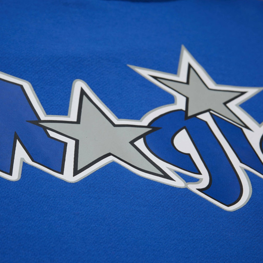 Orlando Magic Hardwood Classics Team Origins Fleece Pullover Hoodie Blue