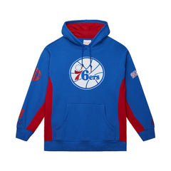 Philadelphia 76ers Hardwood Classics Team Origins Fleece Pullover Hoodie Royal