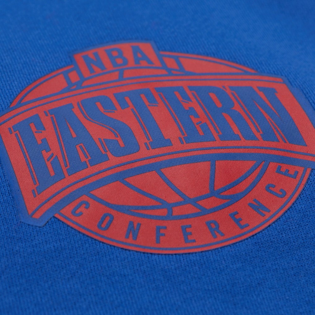 Philadelphia 76ers Hardwood Classics Team Origins Fleece Pullover Hoodie Royal