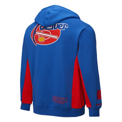 Denver Nuggets Hardwood Classics Team Origins Fleece Pullover Hoodie Royal