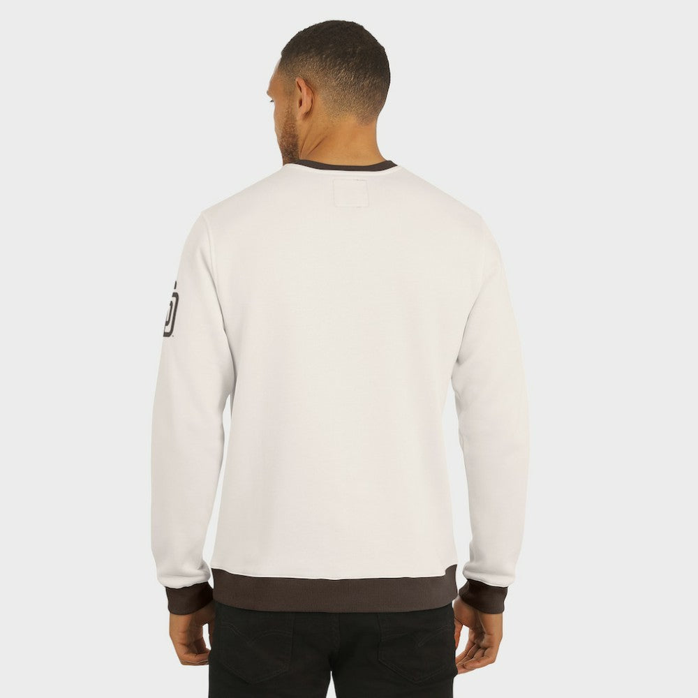 San Diego Padres Darius Rucker Collection by Fanatics Colorblock Crewneck Sweatshirt - Cream Sweatshirts