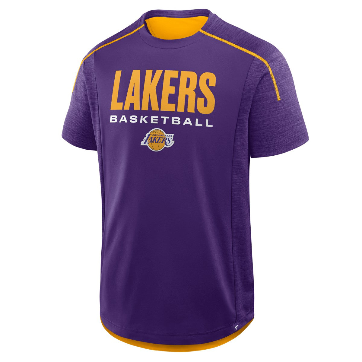 Los Angeles Lakers Inbound Pass Play Practice T-Shirt Purple