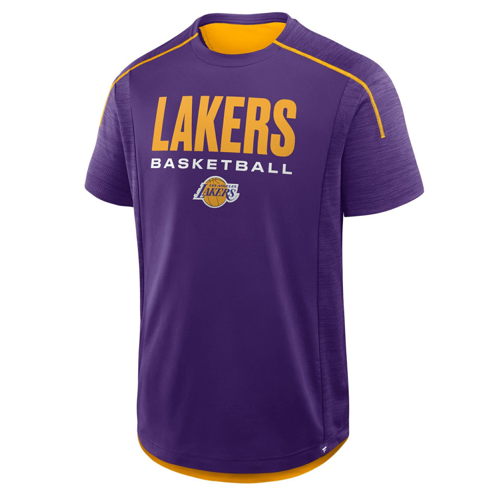 Los Angeles Lakers Inbound Pass Play Practice T-Shirt Purple