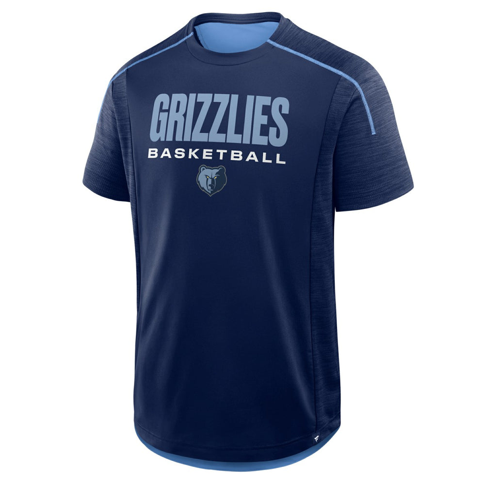 Memphis Grizzlies Inbound Pass Play Practice T-Shirt Navy