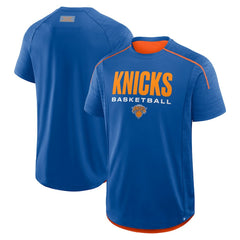 New York Knicks Inbound Pass Play Practice T-Shirt Blue