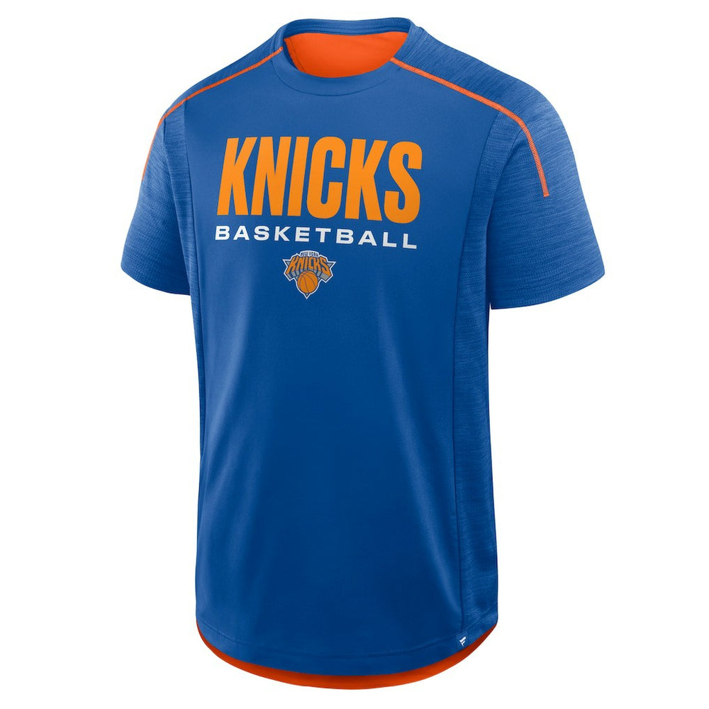 New York Knicks Inbound Pass Play Practice T-Shirt Blue