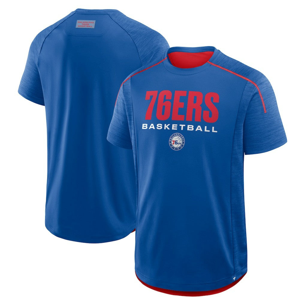 Philadelphia 76ers Inbound Pass Play Practice T-Shirt Royal