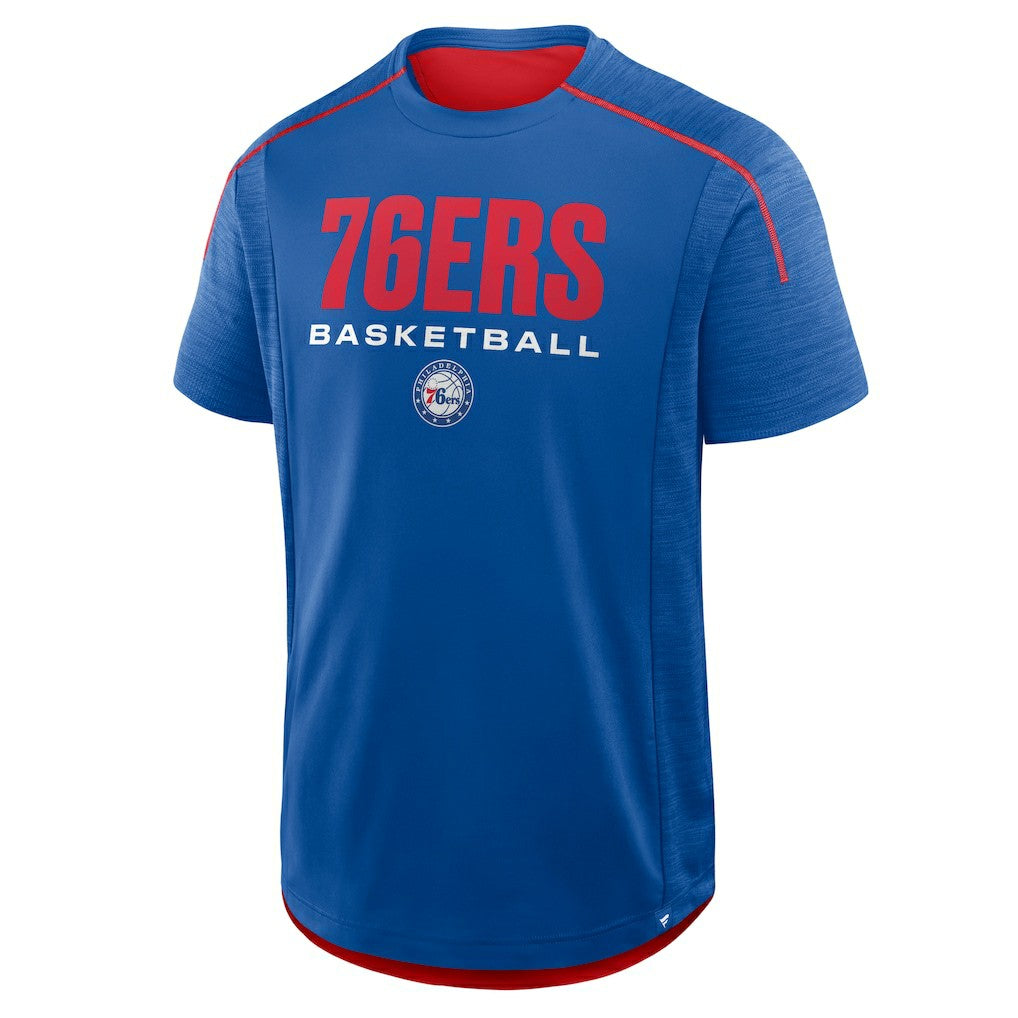 Philadelphia 76ers Inbound Pass Play Practice T-Shirt Royal