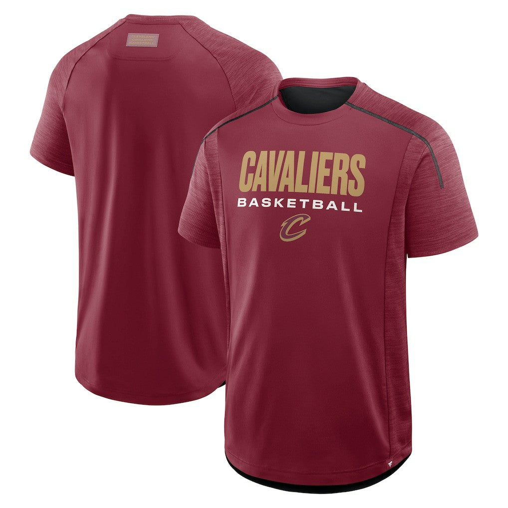 Cleveland Cavaliers Inbound Pass Play Practice T-Shirt Wine