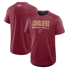 Cleveland Cavaliers Inbound Pass Play Practice T-Shirt Wine