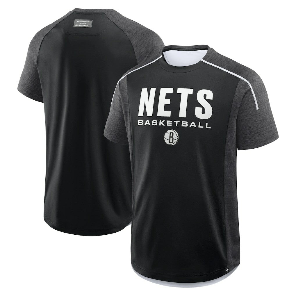Brooklyn Nets Inbound Pass Play Practice T-Shirt Black