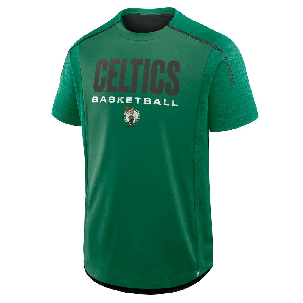 Boston Celtics Inbound Pass Play Practice T-Shirt Kelly Green