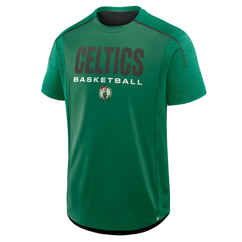 Boston Celtics Inbound Pass Play Practice T-Shirt Kelly Green