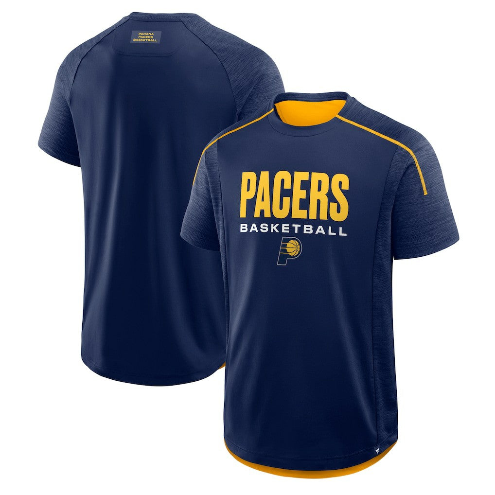 Indiana Pacers Inbound Pass Play Practice T-Shirt Navy
