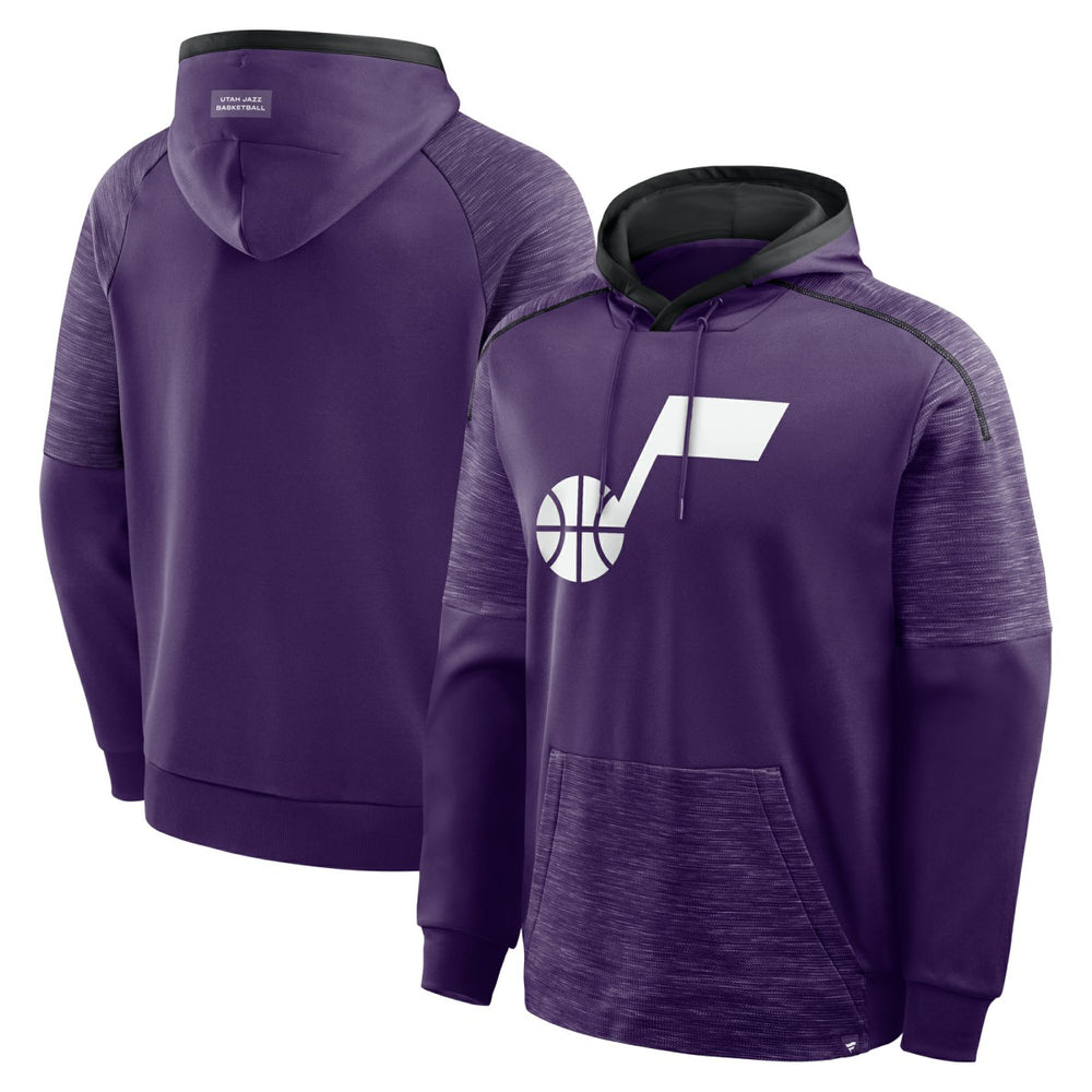 Utah Jazz Pick & Roll Defender Pullover Hoodie Purple