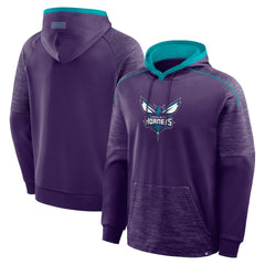 Charlotte Hornets Pick & Roll Defender Pullover Hoodie Purple