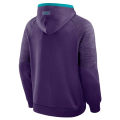 Charlotte Hornets Pick & Roll Defender Pullover Hoodie Purple