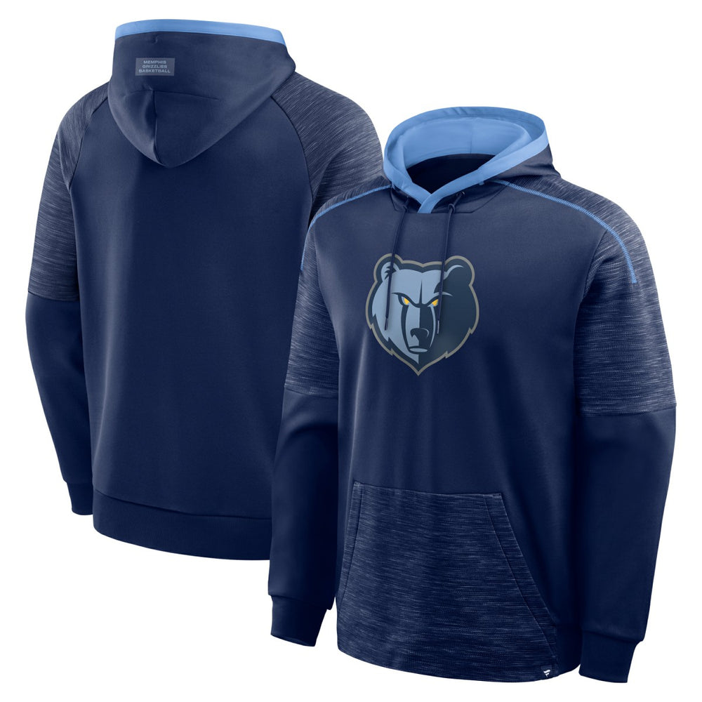 Memphis Grizzlies Pick & Roll Defender Pullover Hoodie Navy