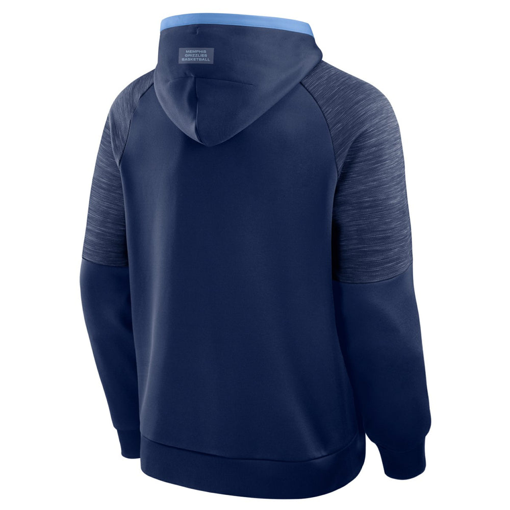 Memphis Grizzlies Pick & Roll Defender Pullover Hoodie Navy