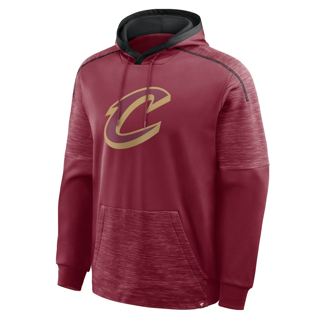 Cleveland Cavaliers Pick & Roll Defender Pullover Hoodie Wine