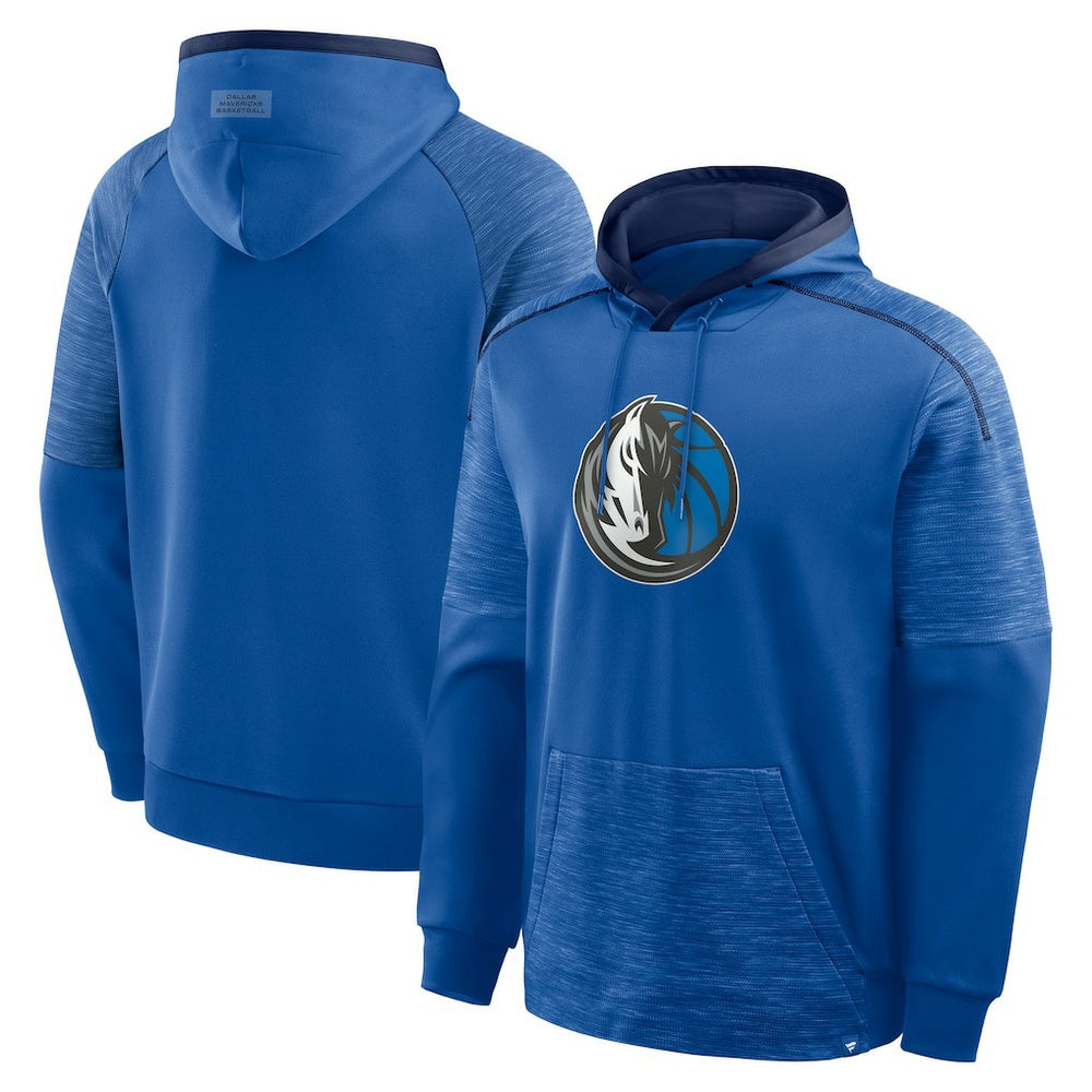 Dallas Mavericks Pick & Roll Defender Pullover Hoodie Blue