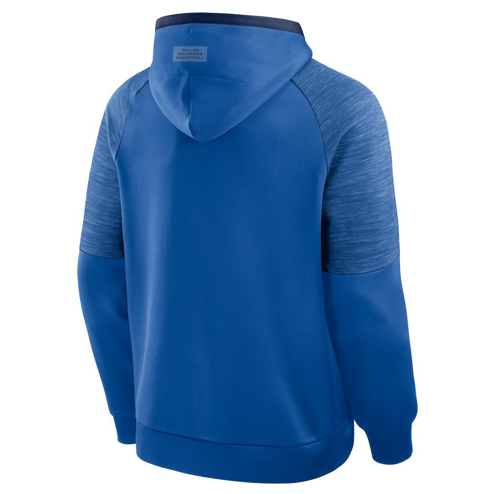 Dallas Mavericks Pick & Roll Defender Pullover Hoodie Blue