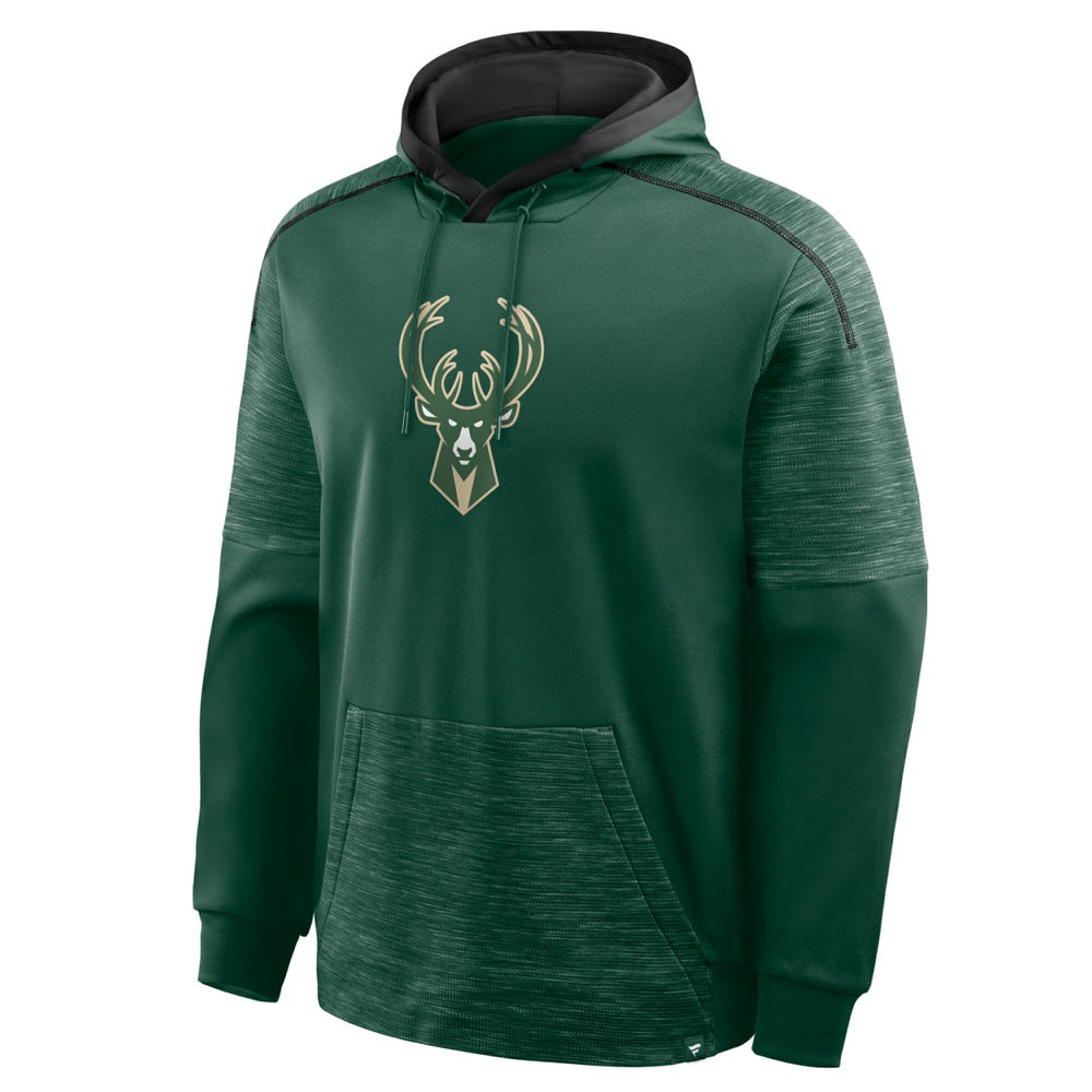 Milwaukee Bucks Pick & Roll Defender Pullover Hoodie Hunter Green