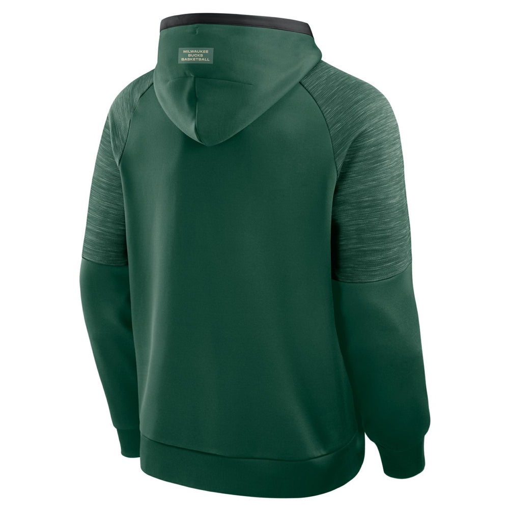 Milwaukee Bucks Pick & Roll Defender Pullover Hoodie Hunter Green