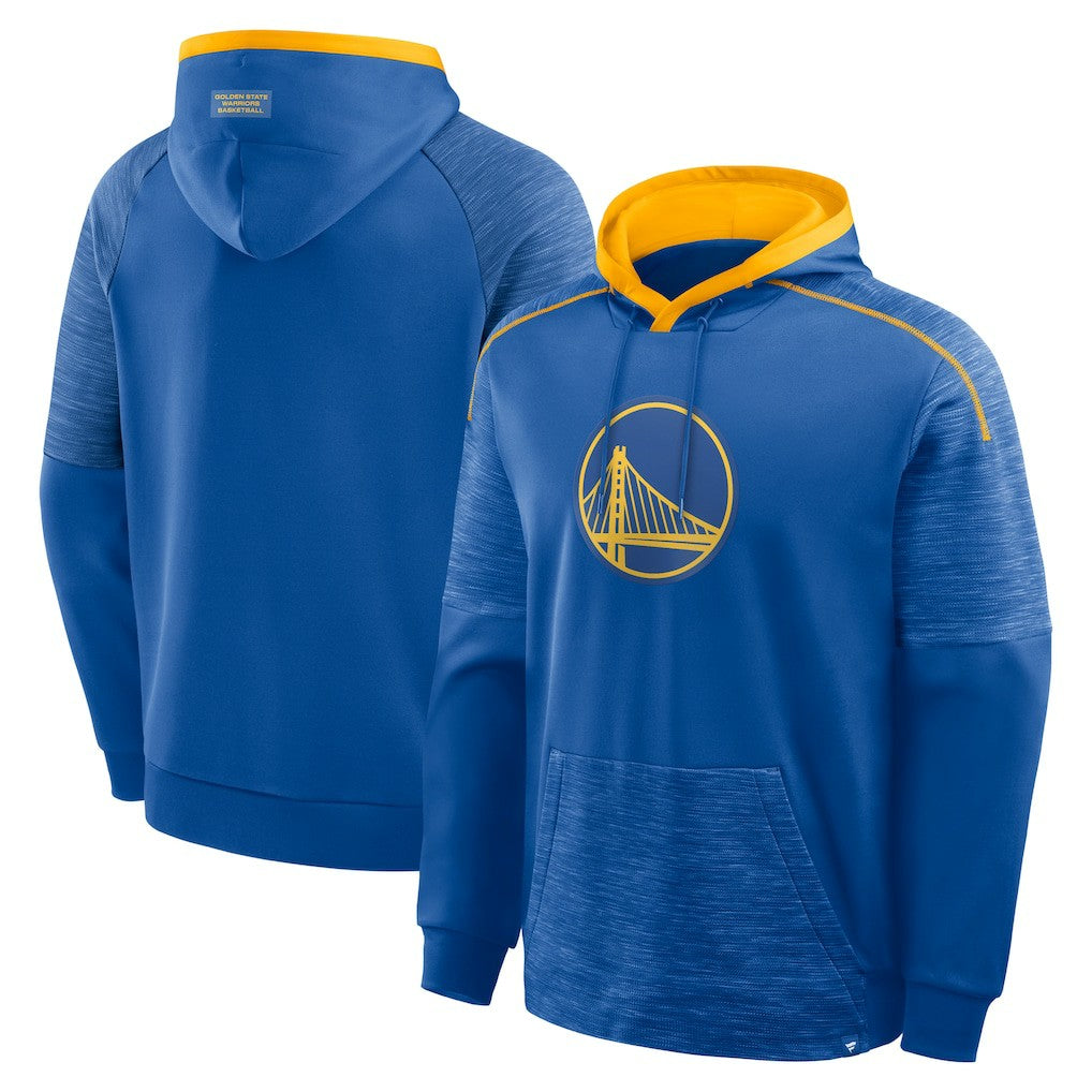 Golden State Warriors Pick & Roll Defender Pullover Hoodie Royal