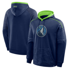 Minnesota Timberwolves Pick & Roll Defender Pullover Hoodie Navy