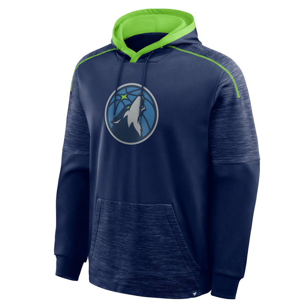Minnesota Timberwolves Pick & Roll Defender Pullover Hoodie Navy