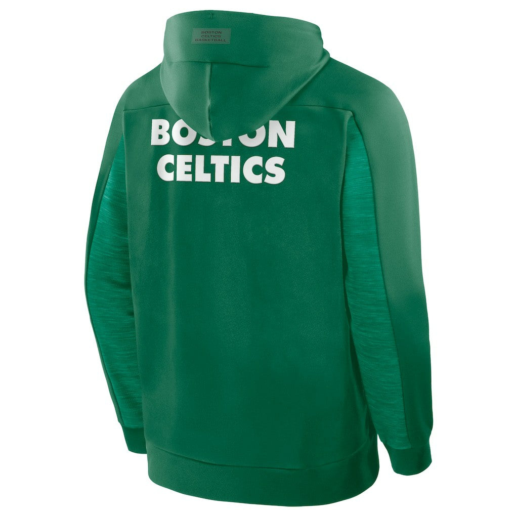 Boston Celtics Back Door Cut Play Defender Full-Zip Hoodie Kelly Green