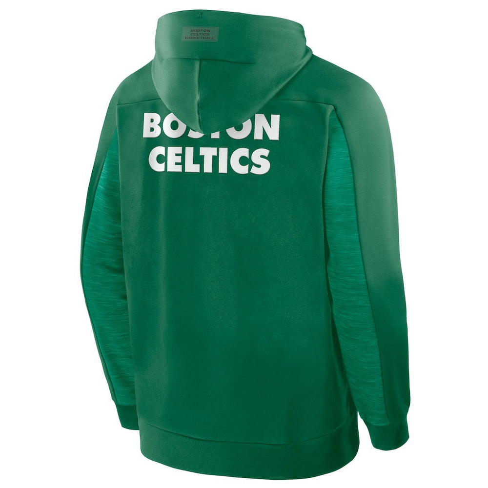 Boston Celtics Back Door Cut Play Defender Full-Zip Hoodie Kelly Green