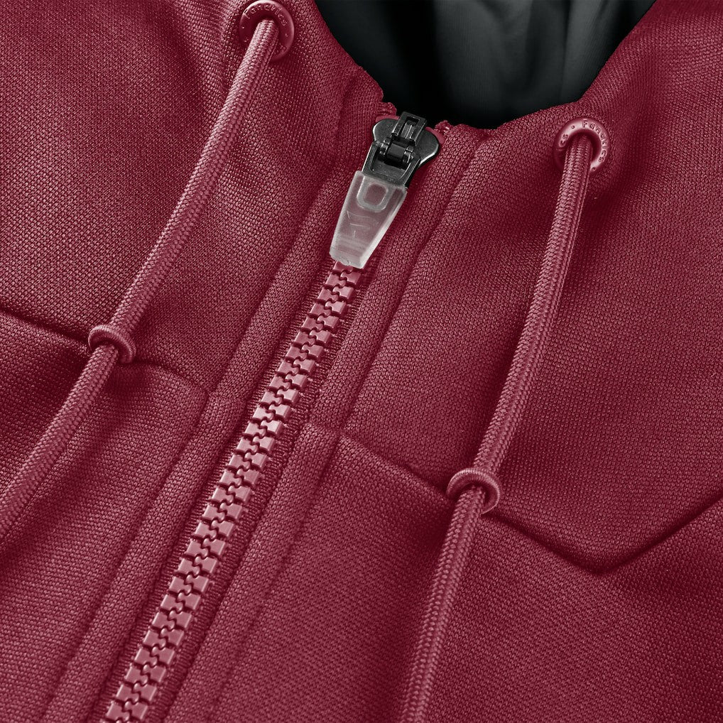Cleveland Cavaliers Back Door Cut Play Defender Full-Zip Hoodie Wine