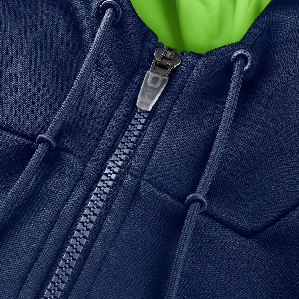 Minnesota Timberwolves Back Door Cut Play Defender Full-Zip Hoodie Navy