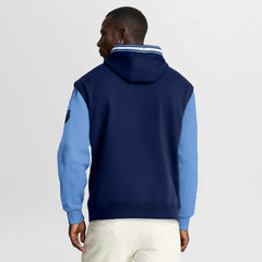 Memphis Grizzlies Half Court Shot Clock Fastbreak Hoodie Navy/Blue