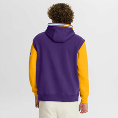 Los Angeles Lakers Half Court Shot Clock Fastbreak Hoodie Purple/Gold