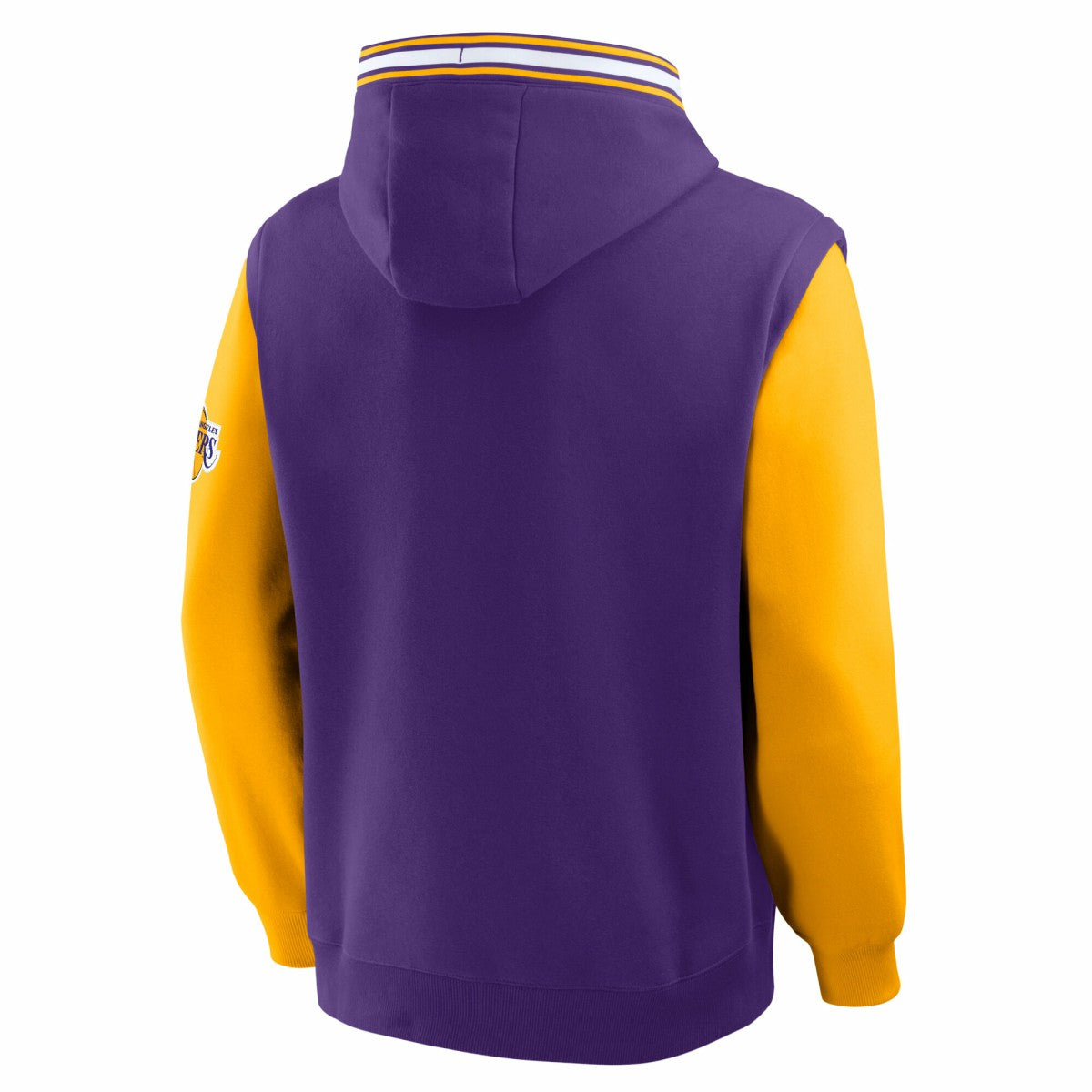 Los Angeles Lakers Half Court Shot Clock Fastbreak Hoodie Purple/Gold