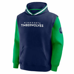 Minnesota Timberwolves Half Court Shot Clock Fastbreak Hoodie Navy/Green
