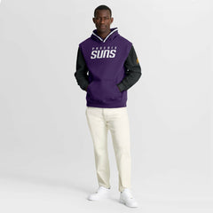 Phoenix Suns Half Court Shot Clock Fastbreak Hoodie Purple/Black