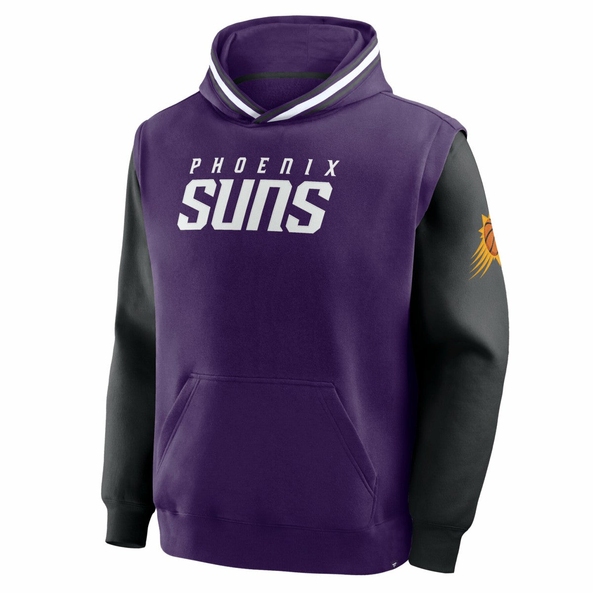 Phoenix Suns Half Court Shot Clock Fastbreak Hoodie Purple/Black