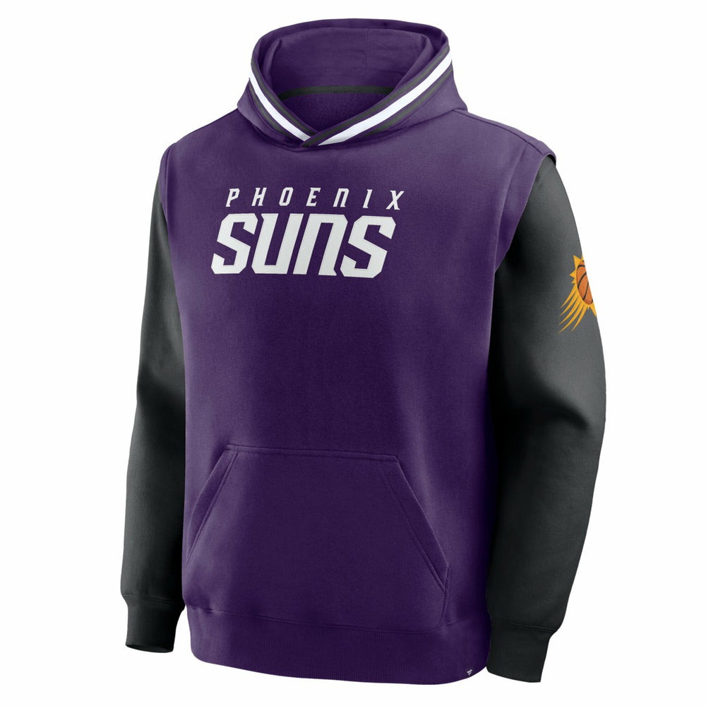 Phoenix Suns Half Court Shot Clock Fastbreak Hoodie Purple/Black