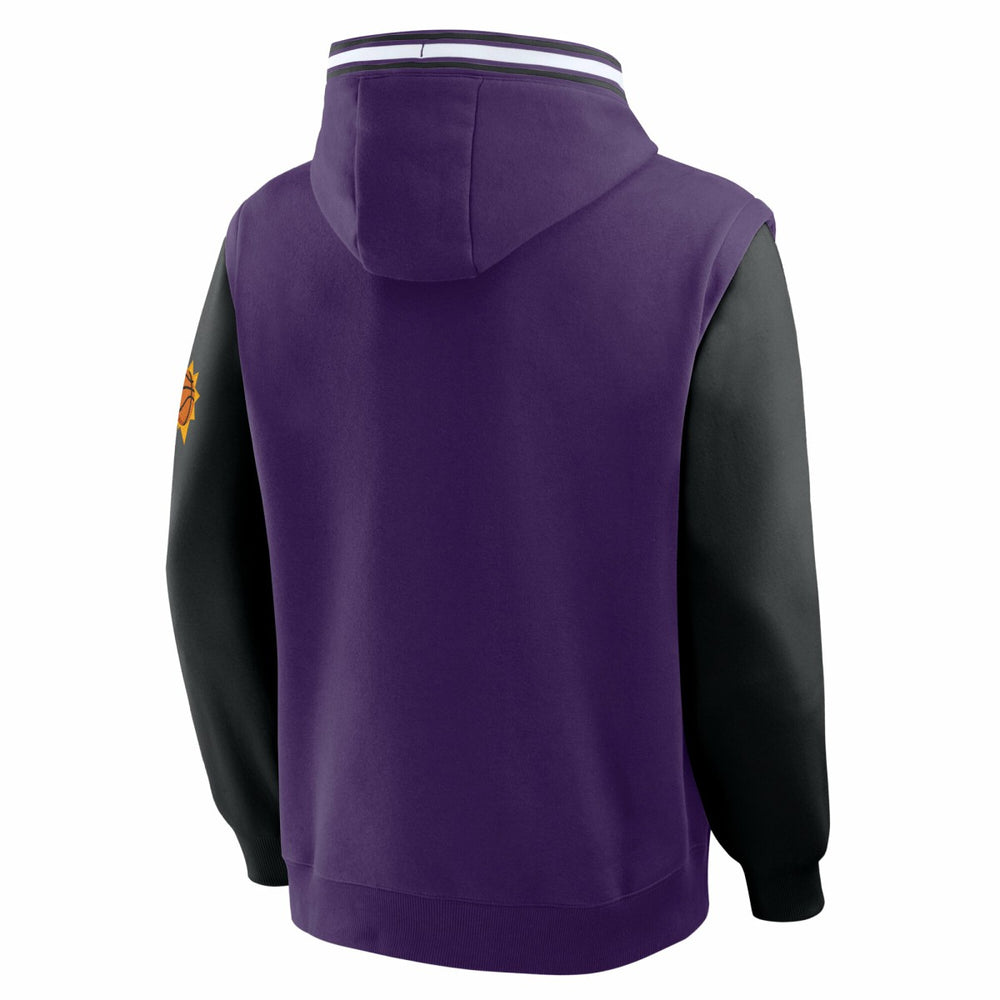 Phoenix Suns Half Court Shot Clock Fastbreak Hoodie Purple/Black