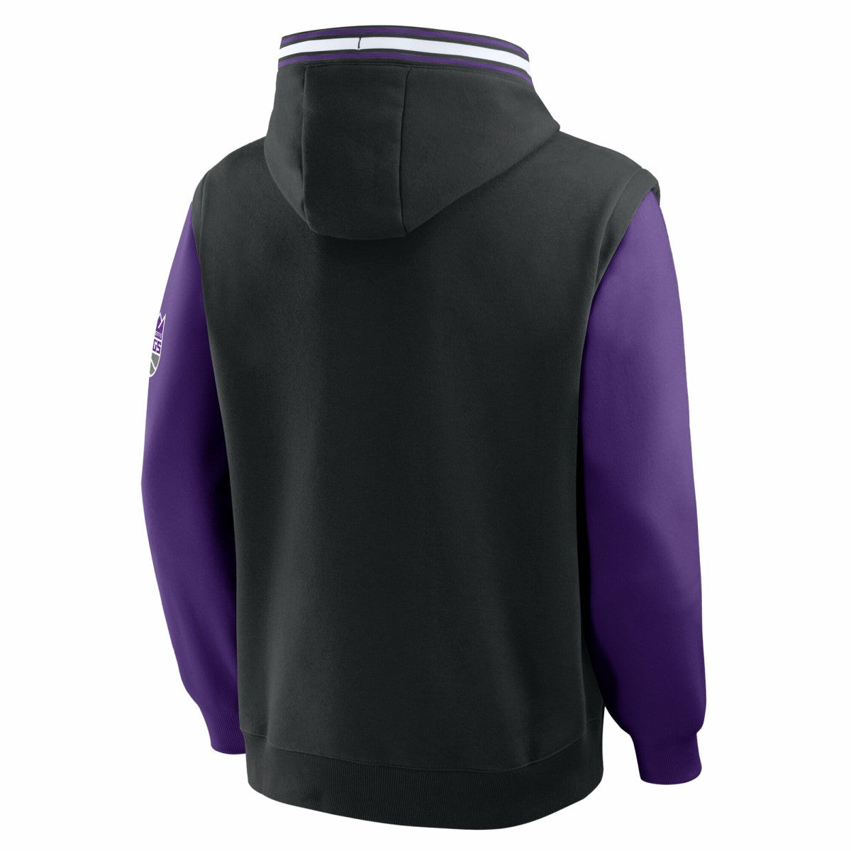 Sacramento Kings Half Court Shot Clock Fastbreak Hoodie Black/Purple